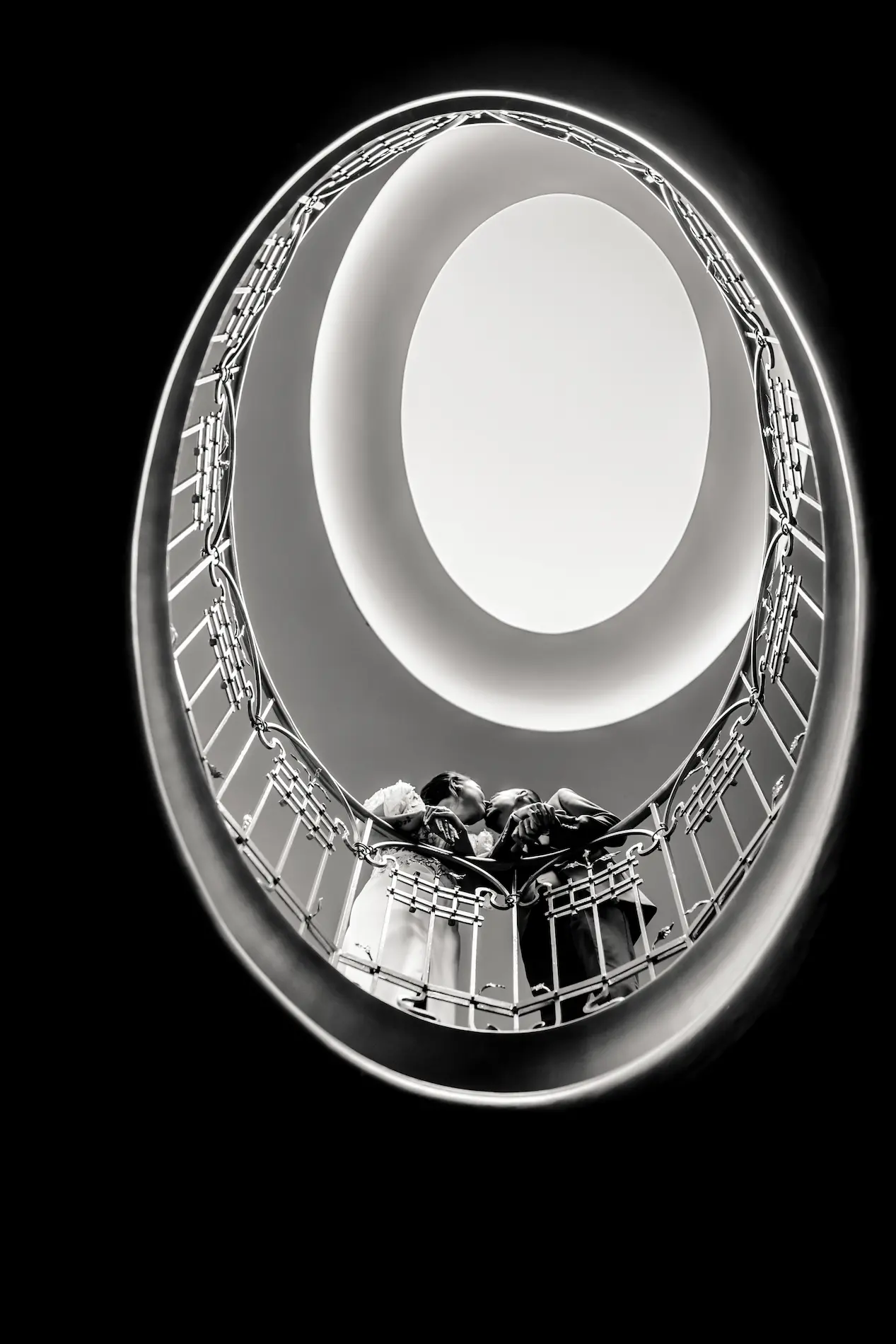 Photographie de couple pendant mariage - Photographe mariage Rennes